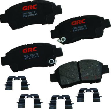 GRC GCD831 - Kit de plaquettes de frein, frein à disque cwaw.fr