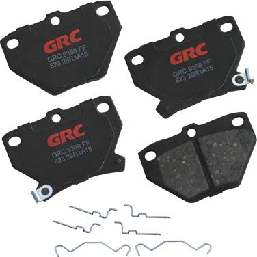 GRC GCD823 - Kit de plaquettes de frein, frein à disque cwaw.fr