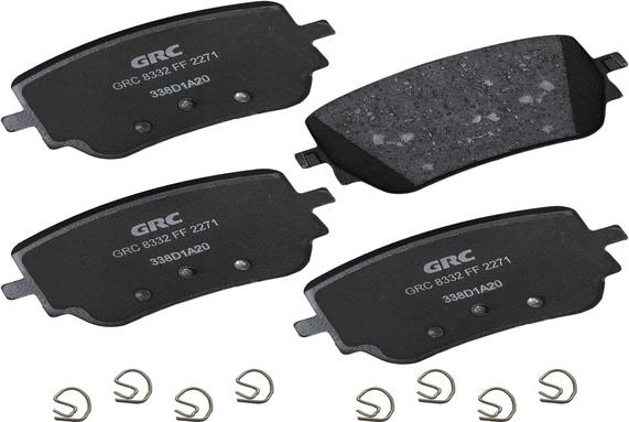 GRC GCD2271 - Kit de plaquettes de frein, frein à disque cwaw.fr