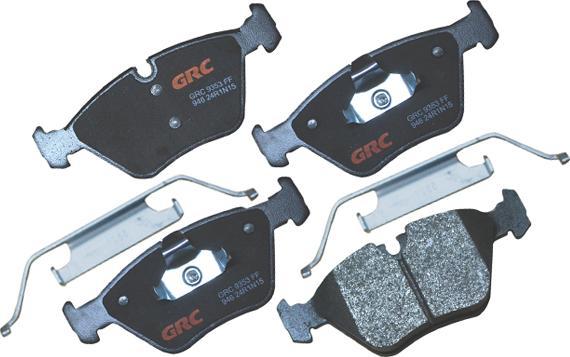 GRC GMD946 - Kit de plaquettes de frein, frein à disque cwaw.fr