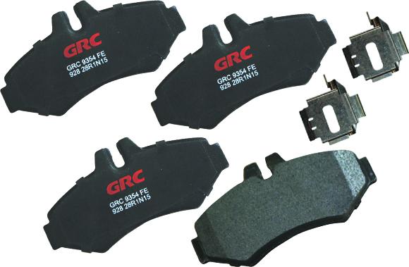 GRC GMD928 - Kit de plaquettes de frein, frein à disque cwaw.fr