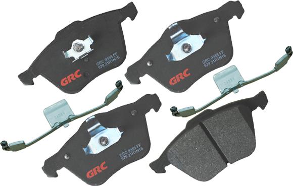 GRC GMD979 - Kit de plaquettes de frein, frein à disque cwaw.fr