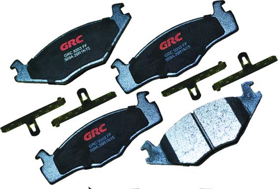 GRC GMD569A - Kit de plaquettes de frein, frein à disque cwaw.fr