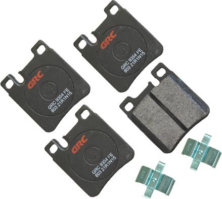 GRC GMD603 - Kit de plaquettes de frein, frein à disque cwaw.fr