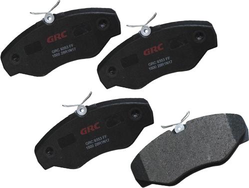 GRC GMD1500 - Kit de plaquettes de frein, frein à disque cwaw.fr