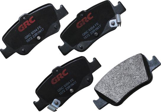 GRC GMD1572 - Kit de plaquettes de frein, frein à disque cwaw.fr