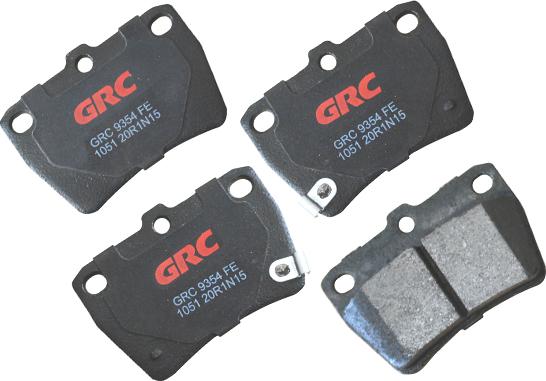 GRC GMD1051 - Kit de plaquettes de frein, frein à disque cwaw.fr