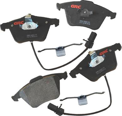 GRC GMD1111 - Kit de plaquettes de frein, frein à disque cwaw.fr