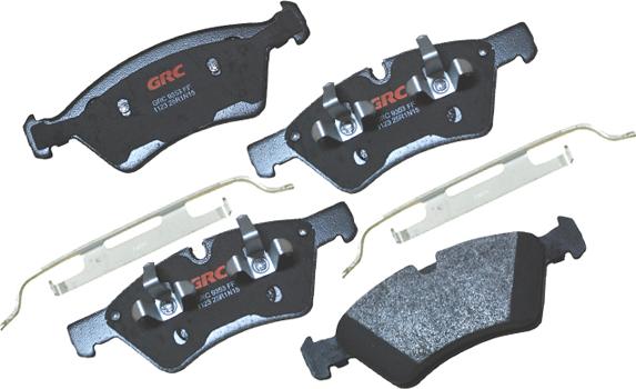 GRC GMD1123 - Kit de plaquettes de frein, frein à disque cwaw.fr