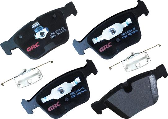 GRC GMD1290 - Kit de plaquettes de frein, frein à disque cwaw.fr