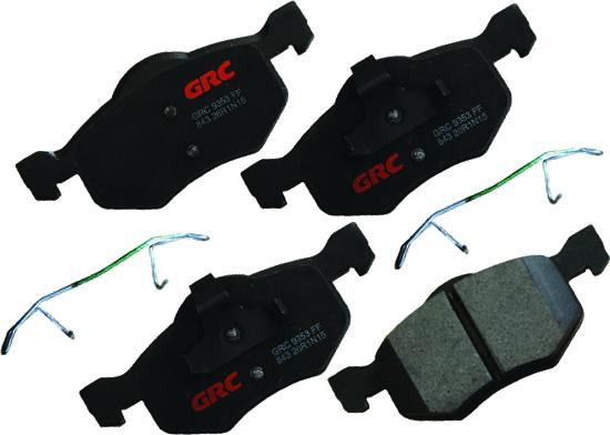 GRC GMD843 - Kit de plaquettes de frein, frein à disque cwaw.fr