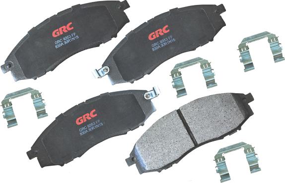 GRC GMD830A - Kit de plaquettes de frein, frein à disque cwaw.fr