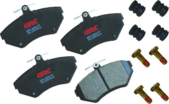 GRC GMD704 - Kit de plaquettes de frein, frein à disque cwaw.fr