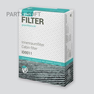 Green Filter IF0249 - Filtre, air de l'habitacle cwaw.fr