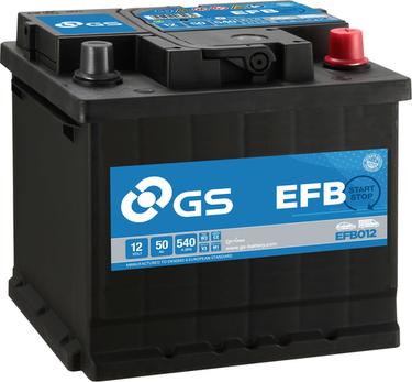 GS EFB012 - Batterie de démarrage cwaw.fr