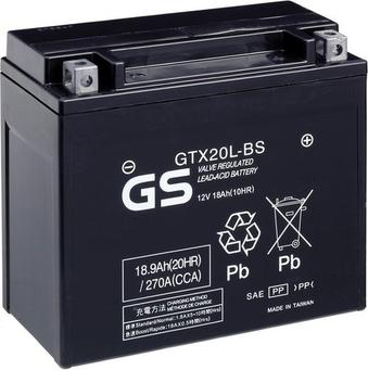 GS GS-GTX20L-BS - Batterie de démarrage cwaw.fr