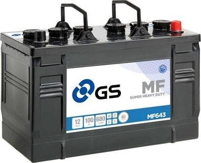 GS MF643 - Batterie de démarrage cwaw.fr