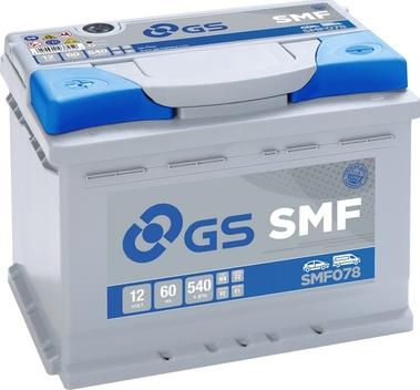 GS SMF078 - Batterie de démarrage cwaw.fr