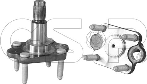 GSP 9499053 - Fusée d'essieu, suspension de roue cwaw.fr