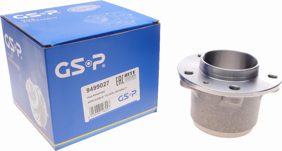 GSP 9499027 - Fusée d'essieu, suspension de roue cwaw.fr