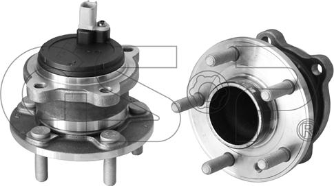 GSP 9400403 - Kit de roulements de roue cwaw.fr