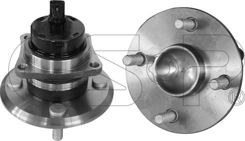 GSP 9400010 - Kit de roulements de roue cwaw.fr