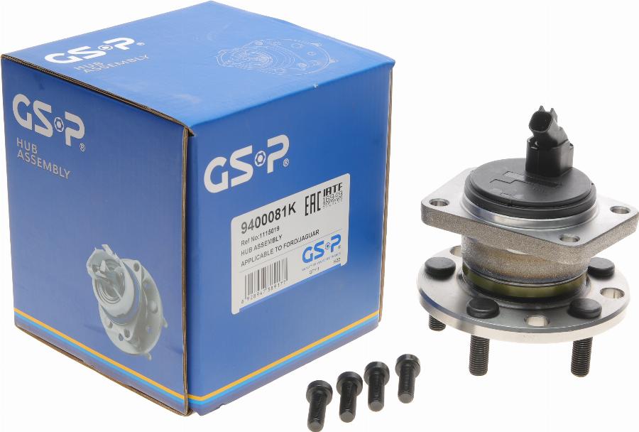 GSP 9400081K - Kit de roulements de roue cwaw.fr