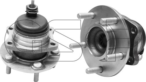 GSP 9400071 - Kit de roulements de roue cwaw.fr