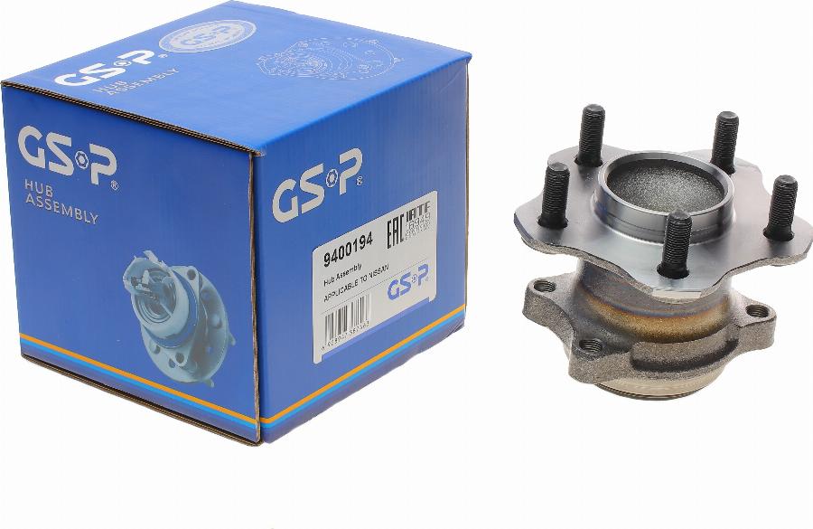 GSP 9400194 - Kit de roulements de roue cwaw.fr