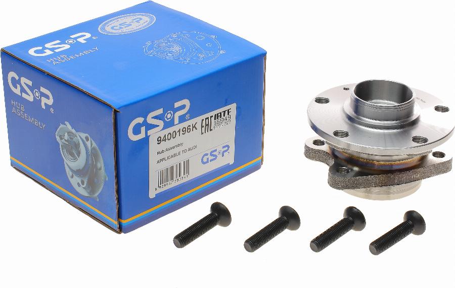 GSP 9400196K - Kit de roulements de roue cwaw.fr