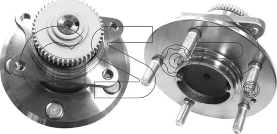 GSP 9400157 - Kit de roulements de roue cwaw.fr