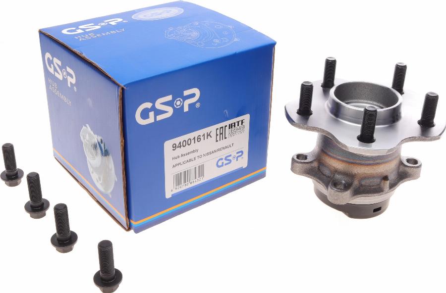 GSP 9400161K - Kit de roulements de roue cwaw.fr