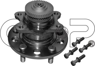 GSP 9400108K - Kit de roulements de roue cwaw.fr