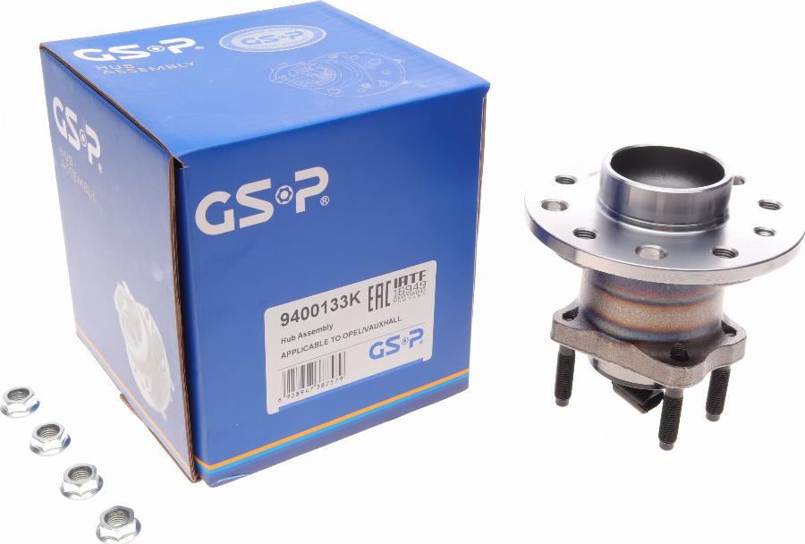 GSP 9400133K - Kit de roulements de roue cwaw.fr