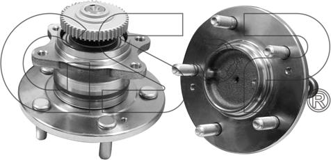 GSP 9400340 - Kit de roulements de roue cwaw.fr