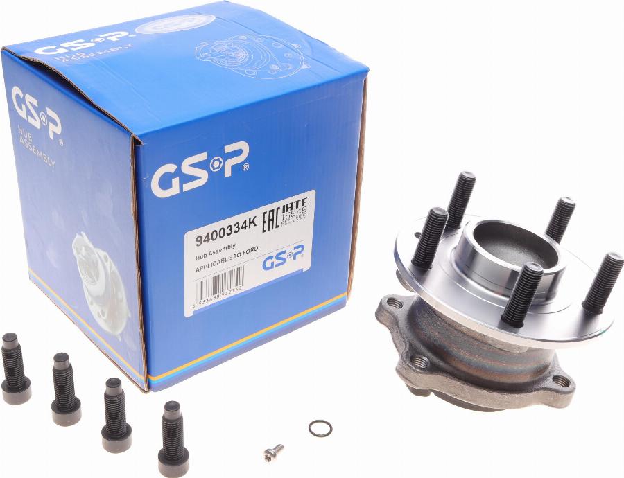 GSP 9400334K - Kit de roulements de roue cwaw.fr