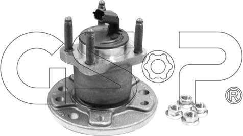 GSP 9400338K - Kit de roulements de roue cwaw.fr