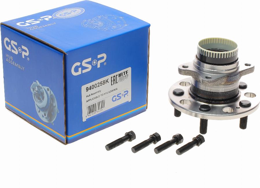 GSP 9400258K - Kit de roulements de roue cwaw.fr