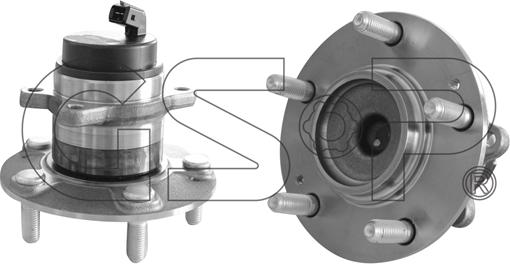 GSP 9400260 - Moyeu de roue cwaw.fr