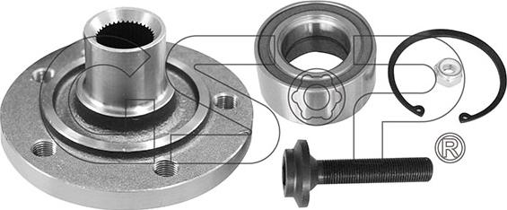 GSP 9438009K - Moyeu de roue cwaw.fr