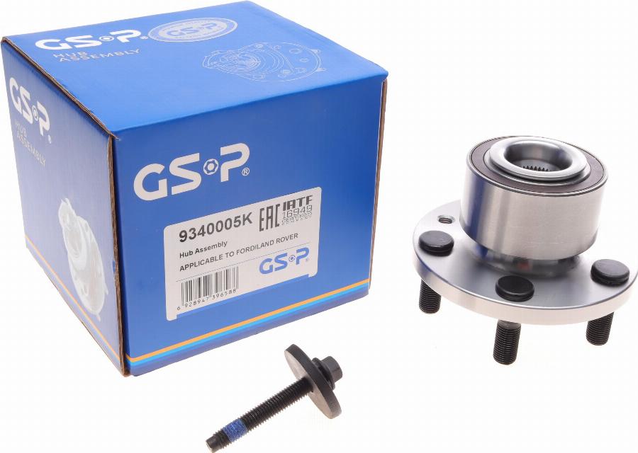 GSP 9340005K - Kit de roulements de roue cwaw.fr