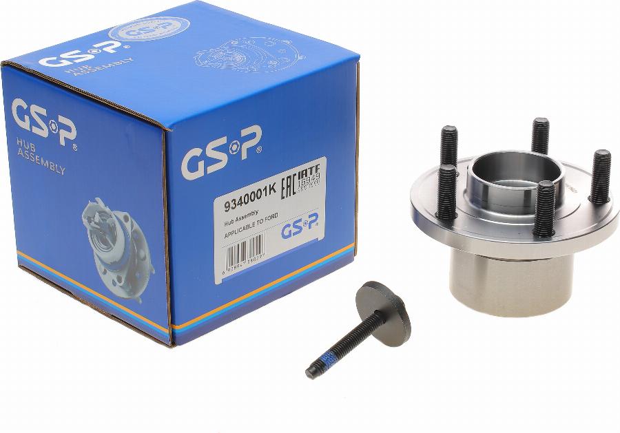 GSP 9340001K - Kit de roulements de roue cwaw.fr