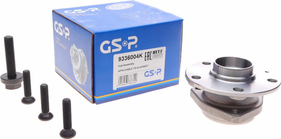 GSP 9336004K - Kit de roulements de roue cwaw.fr