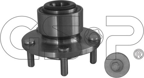 GSP 9336008K - Kit de roulements de roue cwaw.fr