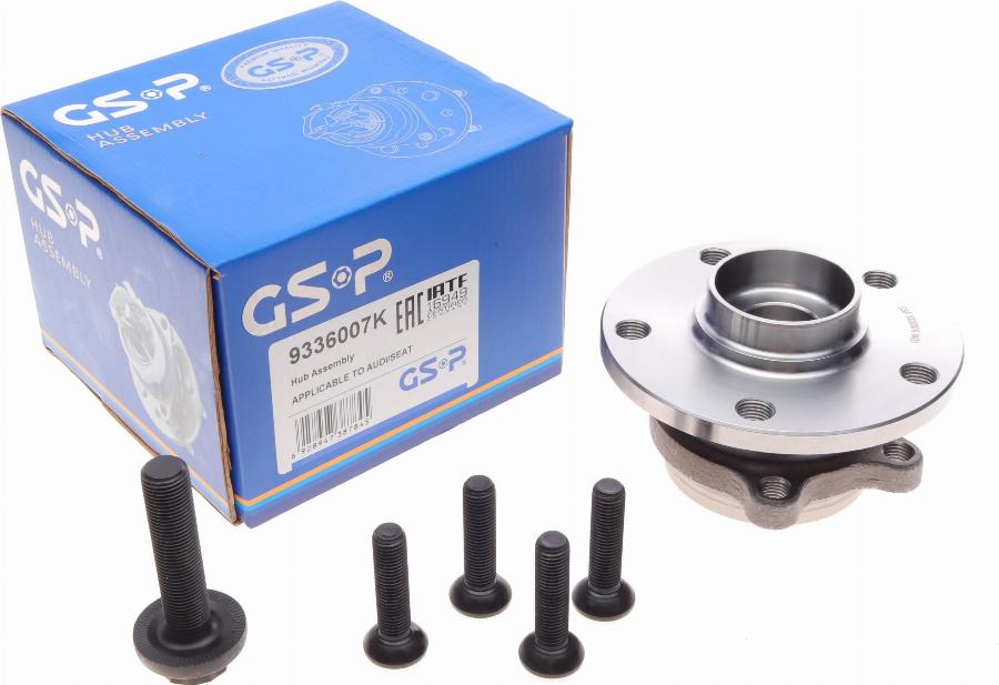 GSP 9336007K - Kit de roulements de roue cwaw.fr