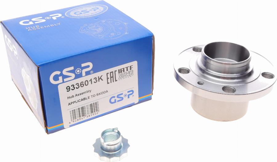 GSP 9336013K - Kit de roulements de roue cwaw.fr