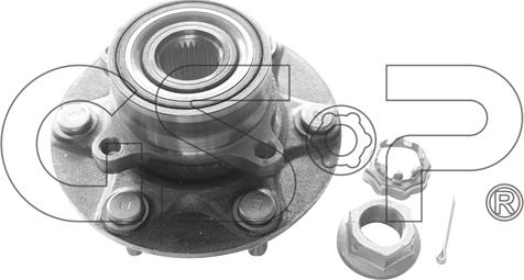 GSP 9330018K - Kit de roulements de roue cwaw.fr