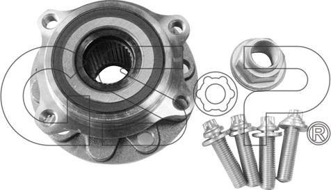 GSP 9330025K - Kit de roulements de roue cwaw.fr