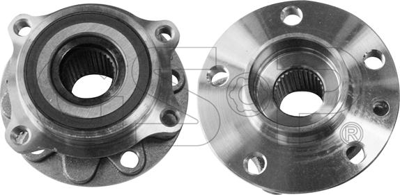 GSP 9330025 - Kit de roulements de roue cwaw.fr