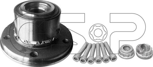 GSP 9338001K - Kit de roulements de roue cwaw.fr